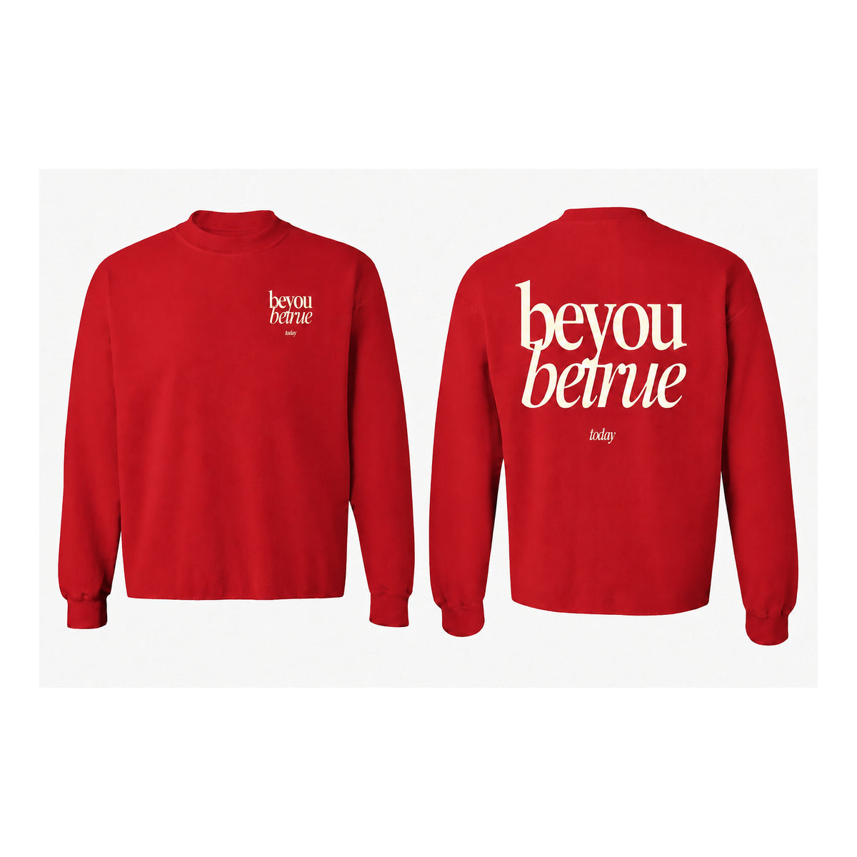 Raw BYBT Today Crewneck