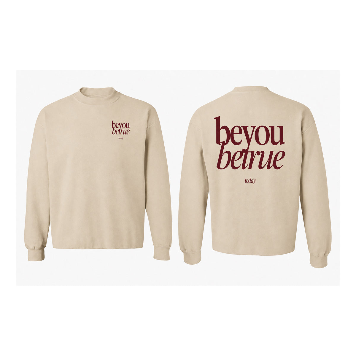 Raw BYBT Today Crewneck