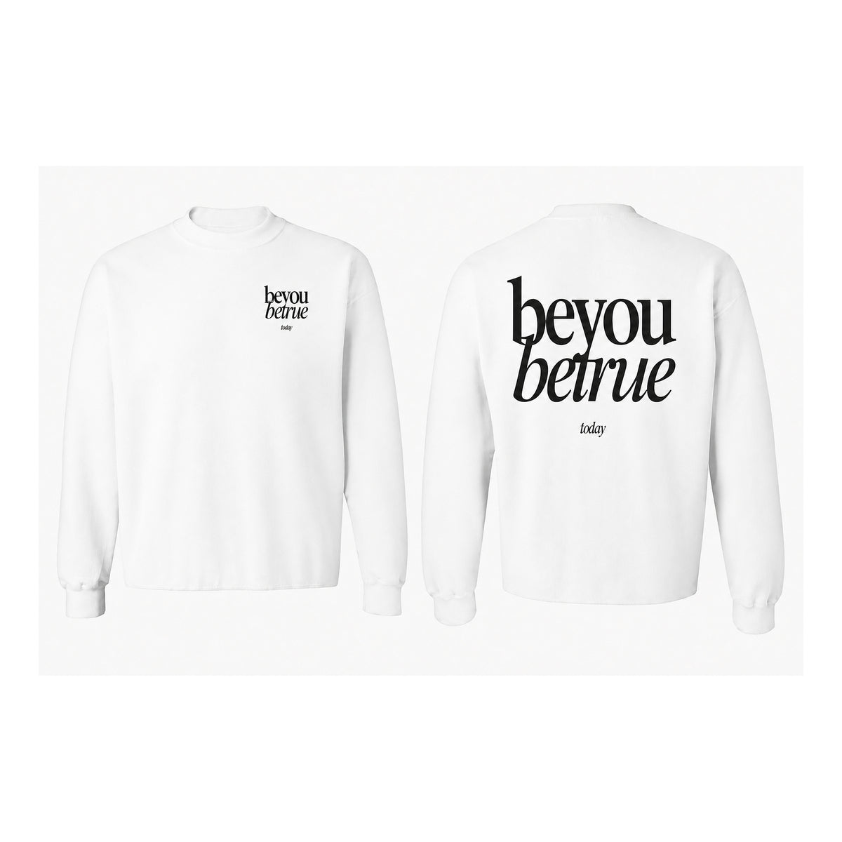 Raw BYBT Today Crewneck